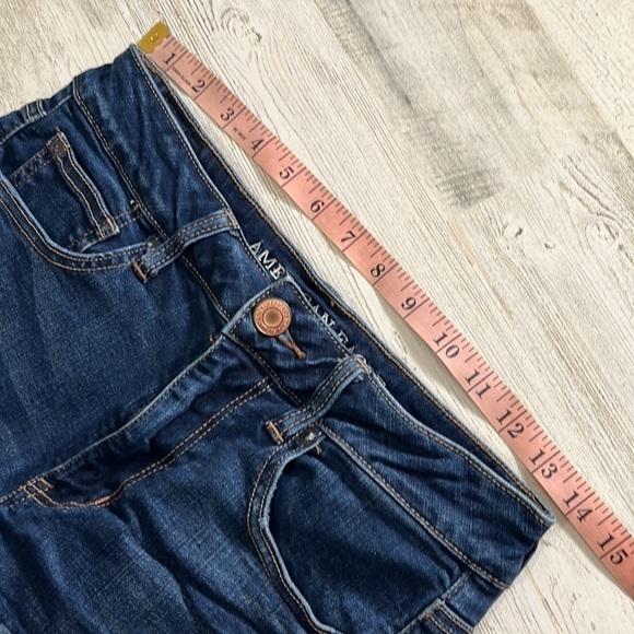 American Eagle hi rise shortie shorts size 6 - Picture 6 of 9